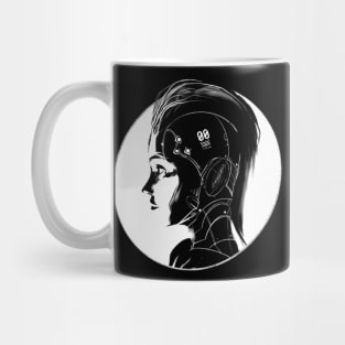 004/100 - Silhouette of an Android Mug